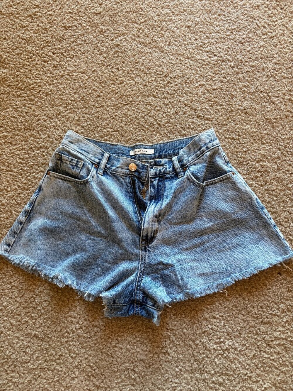 Pacsun high-rise flutter short size 26